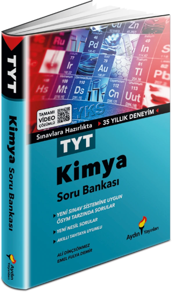 TYT Kimya Soru Bankası Aydın Yayınları ürün görseli 1