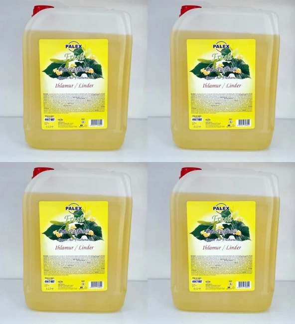 Palex 5 KG Oda Parfümü Çamaşır Parfümü 4x5kg-IHLAMUR ürün görseli 1