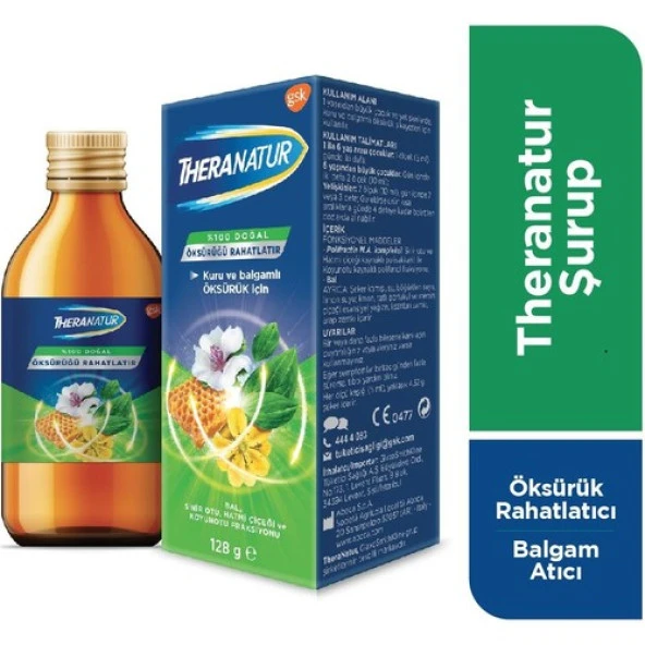 Theranatur Bitkisel Şurup 128 gr ürün görseli 1