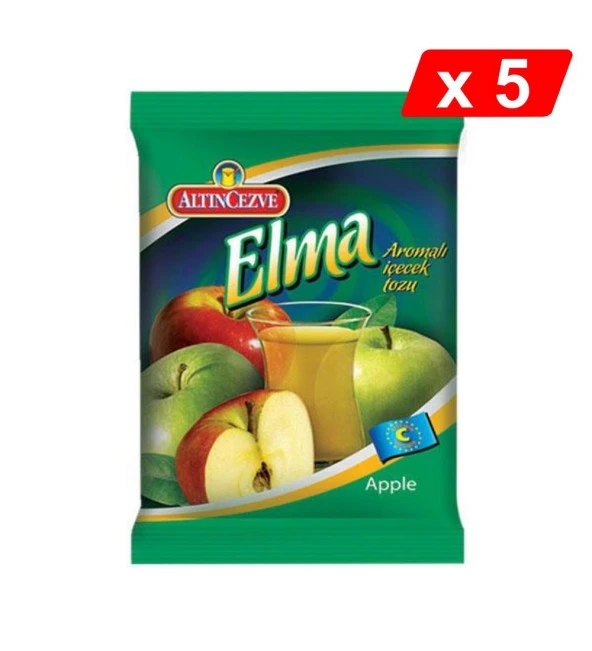 Altıncezve Elma Aromalı İçecek Tozu 250 Gr - 5Lİ PAKET ürün görseli 1