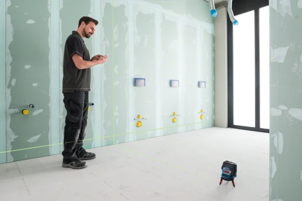 Bosch GCL 2-50 CG Çapraz Lazer Hizalama - Resim 2