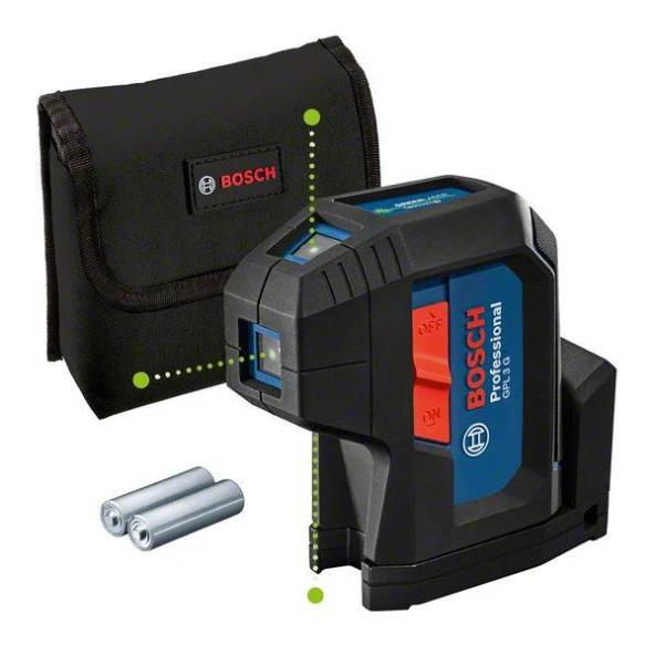 Bosch GPL 3 G Professional Kompakt 3 Nokta Yeşil Lazer ürün görseli 1
