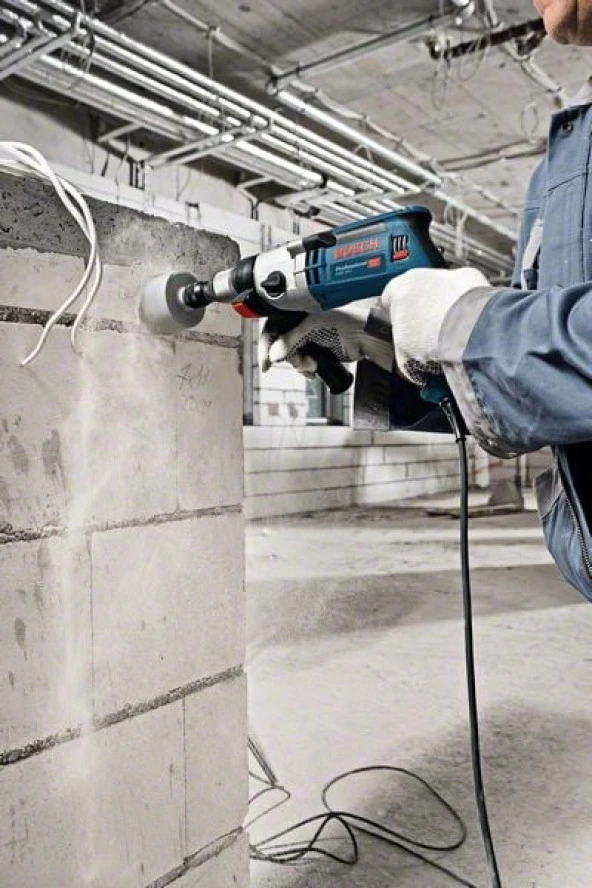 Bosch GSB 24-2 1100 W Darbeli Matkap - Resim 3
