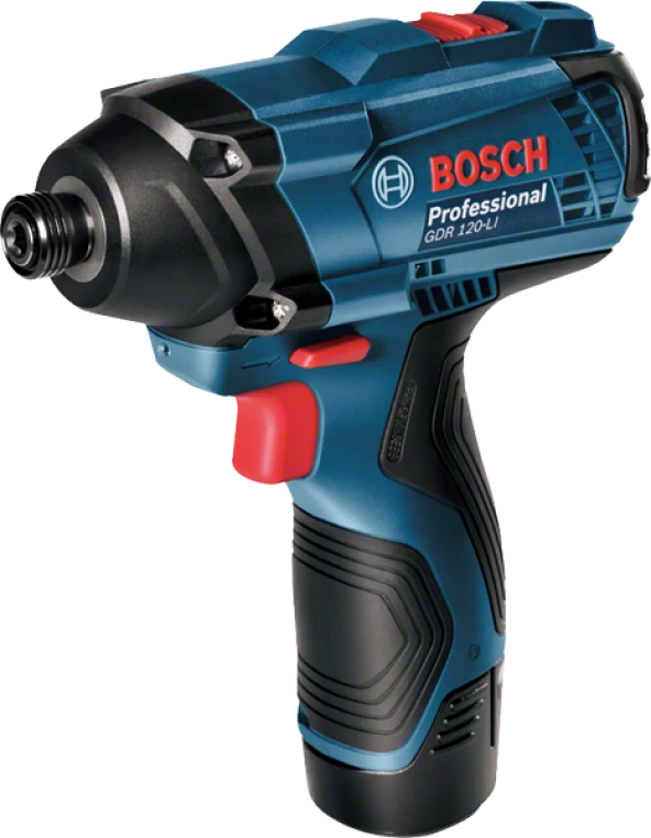Bosch Professional GDR 120-LI 12 Volt 1,5 Ah Çift Akülü Darbeli Somun Sıkma - Çantalı ürün görseli 1