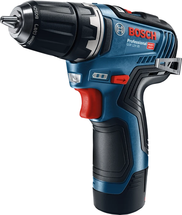Bosch GSR 12V-35 Çift Akülü 3 Ah Vidalama Makinesi ürün görseli 1