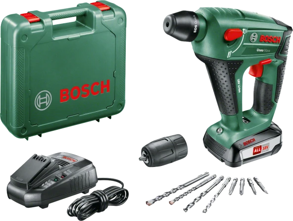 Bosch Uneo Maxx Tek Akülü 2.5 Ah Kırıcı-Delici ürün görseli 1