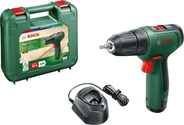 Bosch EasyDrill 1200 Tek Akülü 1.5 Ah Vidalama Makinesi ürün görseli 1