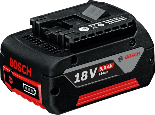Bosch Professional GBA 18 Volt 5,0 Ah Li-on Akü 1600A002U5 ürün görseli 1