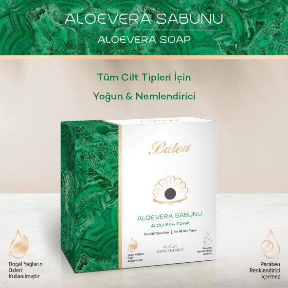 Balen Aloe Vera Sabunu 125 gr ürün görseli 1