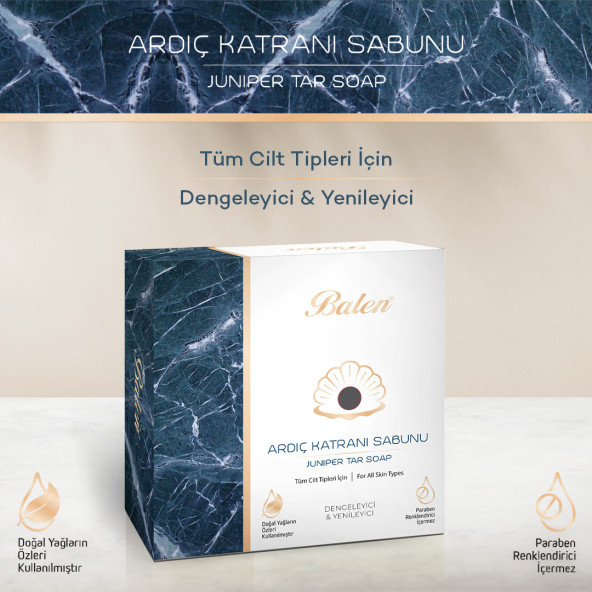 Balen Ardıç Katran Sabun 125 gr ürün görseli 1