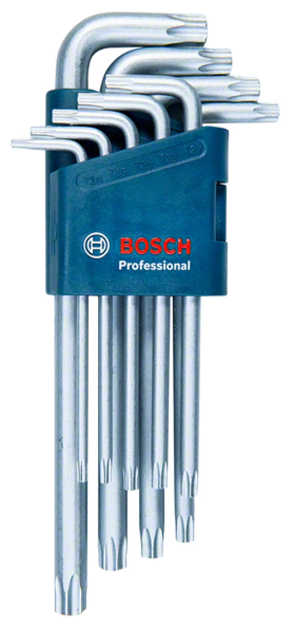 Bosch Profesyonel Alyan Anahtar Takımı Torx 9 parça (10-50mm) ürün görseli 1