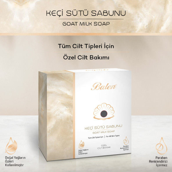 Balen Keçi Sütü Sabunu 125 gr ürün görseli 1