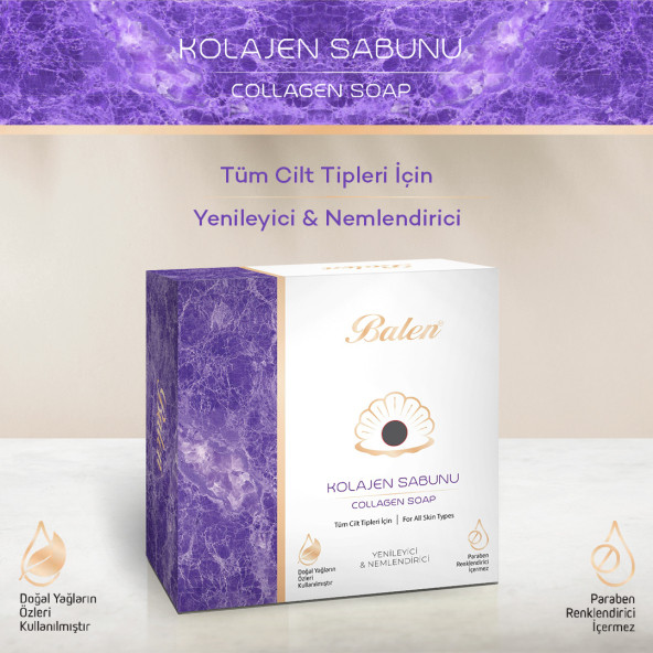 Balen Kolajen Sabunu (Balık Kolejenli) 125 gr ürün görseli 1