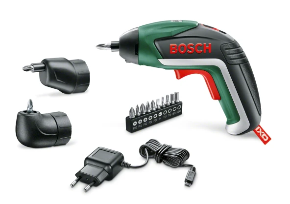 Bosch  IXO Akülü Vidalama Makinesi + Köşe + Eksantrik Adaptör ürün görseli 1