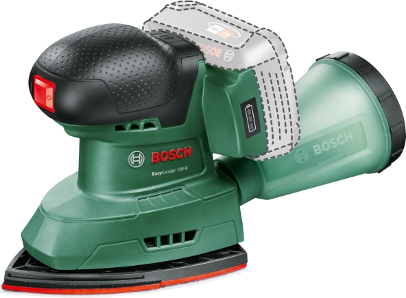 Bosch EasySander 18V-8 (Solo) Akülü Zımpara ürün görseli 1