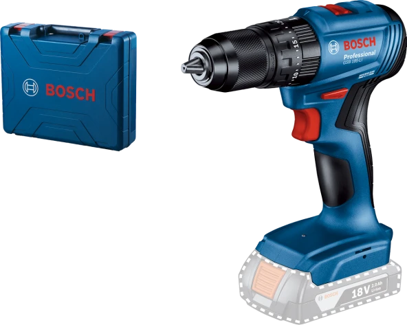 Bosch Professional GSB 185 LI SOLO Akülü Darbeli Delme Vidalama Makinesi ürün görseli 1