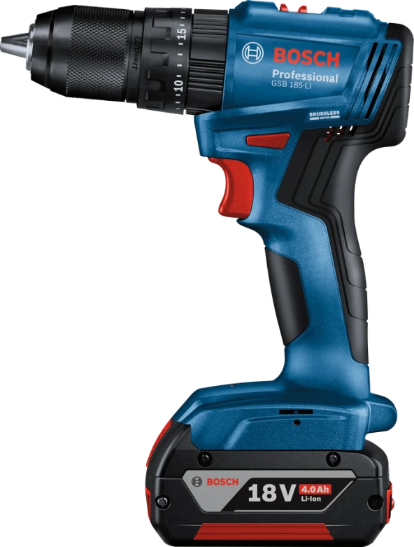 Bosch GSB 185 Li Çift Akülü 2 Ah Darbeli Matkap ürün görseli 1
