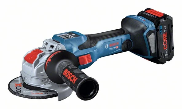 Bosch GWX 18V-15 SC Çift Akülü 8 Ah Taşlama Makinesi ürün görseli 1