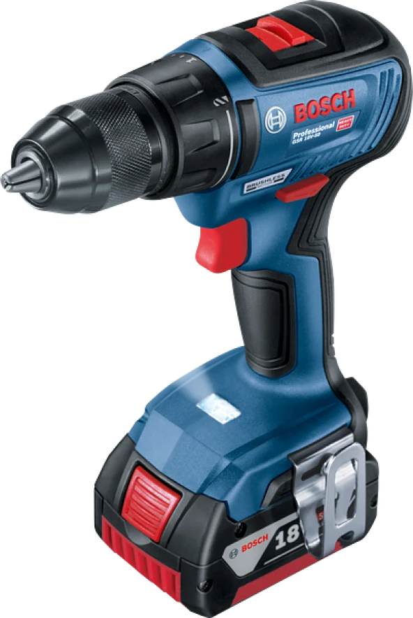 Bosch GSR 18V-50 Çift Akülü 5 Ah Vidalama Makinesi ürün görseli 1