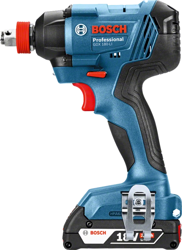 Bosch GDX 180-Li Çift Akülü 2 Ah Somun Sıkma Makinesi ürün görseli 1