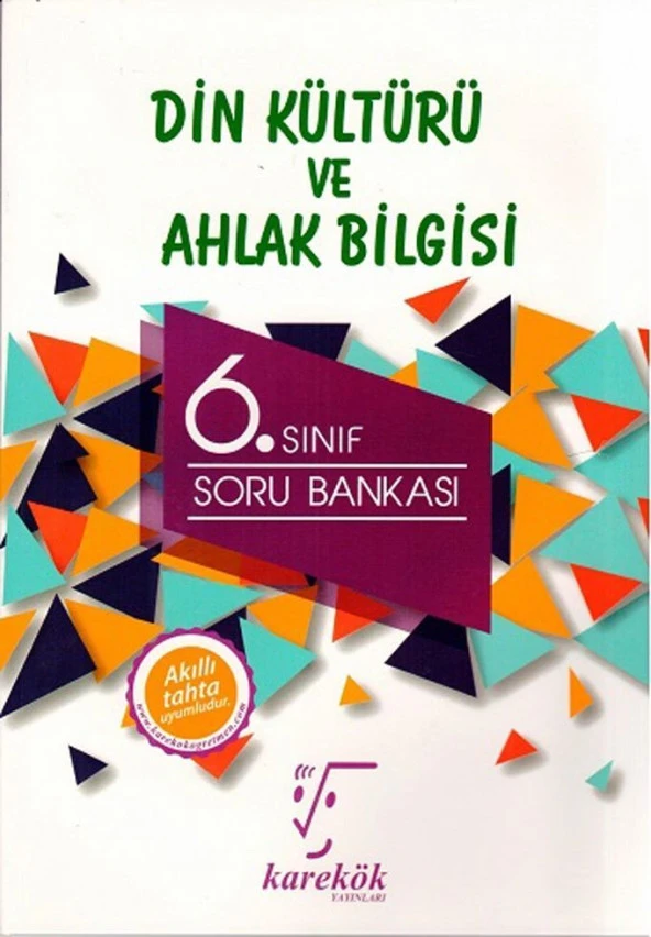 6. Sınıf Din Kültürü ve Ahlak Bilgisi Soru Bankası Karekök Yayınları ürün görseli 1