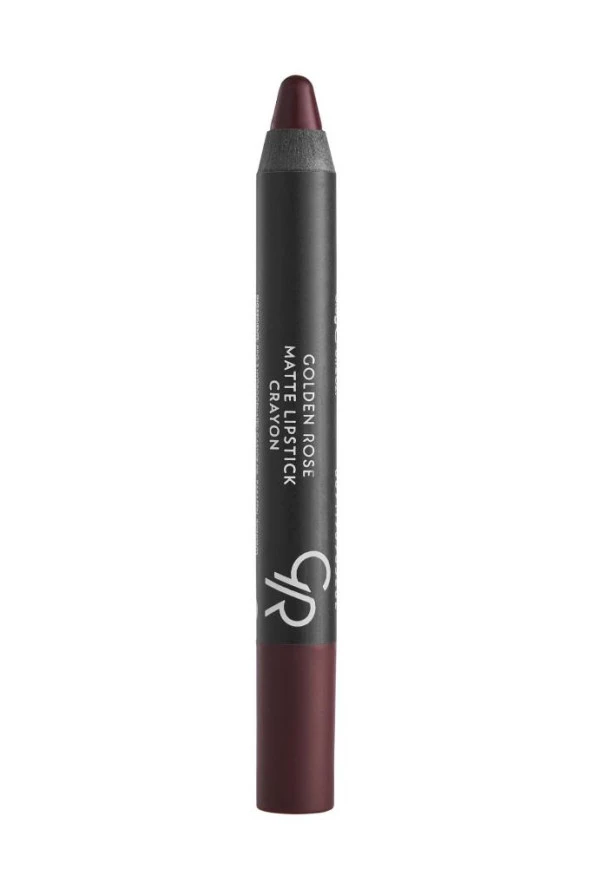 Golden Rose Matte Lipstick Crayon No:02 Dark Wine - Mat Kalem Ruj ürün görseli 1
