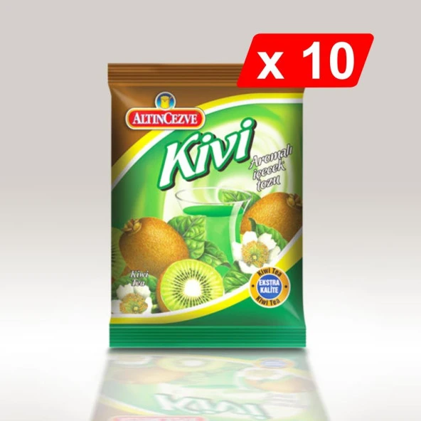 Altın Cezve Kivi Aromalı Içecek 10 Paket ürün görseli 1