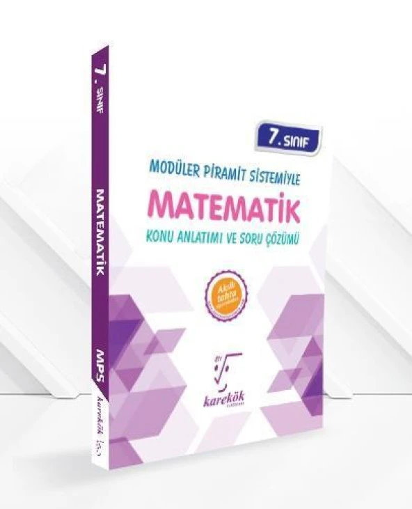 7.Sınıf Matematik MPS Konu Anlatımı ve Soru Çözümü Karekök Yayınları ürün görseli 1