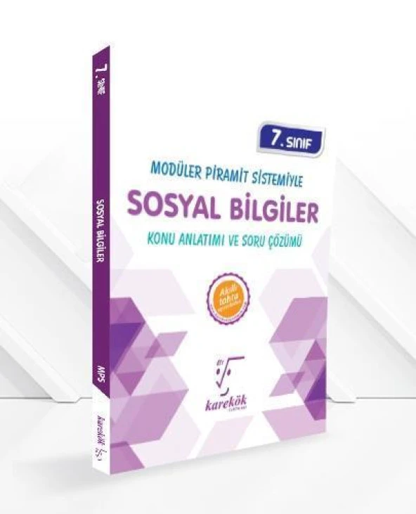 7.Sınıf Sosyal Bilgiler MPS Konu Anlatımı ve Soru Çözümü Karekök Yayınları ürün görseli 1