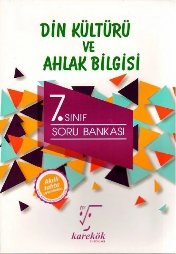 7. Sınıf Din Kültürü ve Ahlak Bilgisi Soru Bankası Karekök Yayınları ürün görseli 1