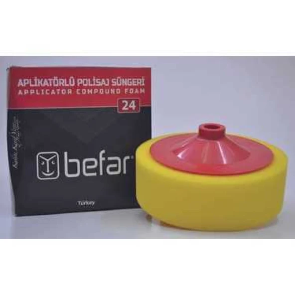BEFAR B02404 BAKLAVA DESEN PASTA SÜNGERİ SARI 150MM ürün görseli 1