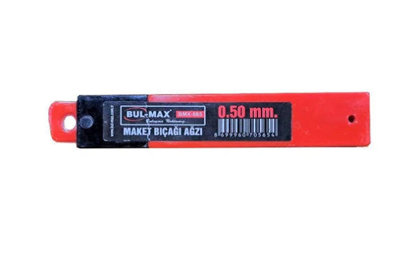 BUL-MAX MAKET BIÇAĞI YEDEK 0.50MM ürün görseli 1