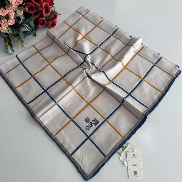 QUARE Soft Pamuklu  Eşarp LDQ0807 ürün görseli 1