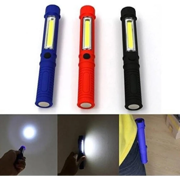 5w Ultra Güçlü Çok Amaçlı Mıknatıslı 2 Fonksiyonlu Led El Feneri Bl-909A ürün görseli 1