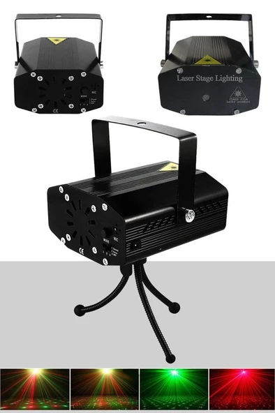Quenlite QD-30 Rgb Renkli Sahne Lazer Işık Sistemi ürün görseli 1