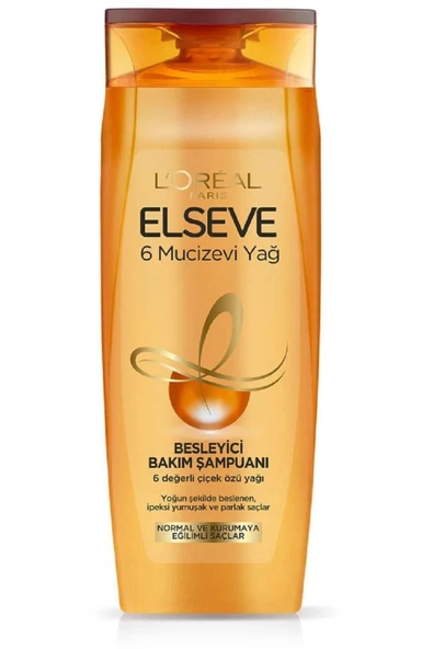 Elseve Şampuan 6 Mucizevi Yağ Besleyici Bakım 670 Ml ürün görseli 1