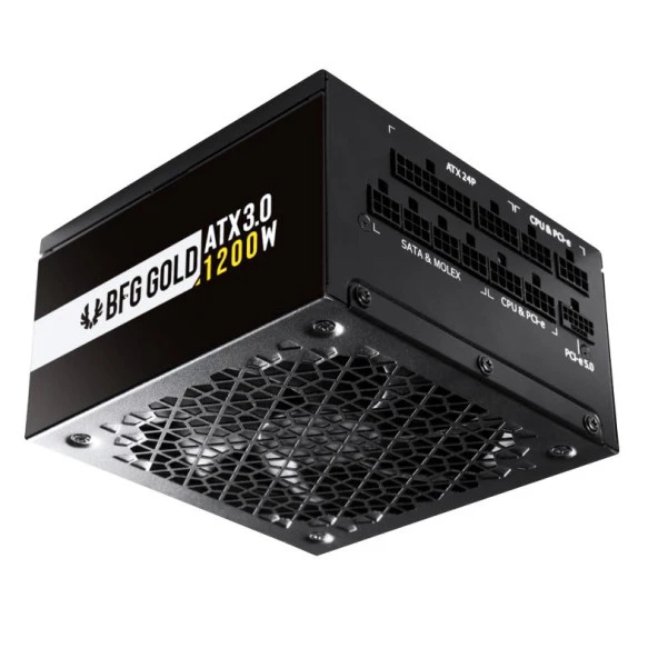 BITFENIX 1200W 80+ GOLD BP-BGA1200UMAG-9R PCIe5.0 Tam Modüler Power Supply ürün görseli 1