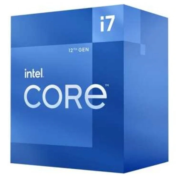 INTEL CORE i7 12700 25MB 12çekirdekli O/B UHD VGA 1700p 65w Kutusuz+Fansız ürün görseli 1