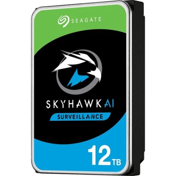 SEAGATE 12TB SKYHAWK ST12000VE001 256MB 7200RPM SATA-3 GÜVENLİK DİSKİ ürün görseli 1