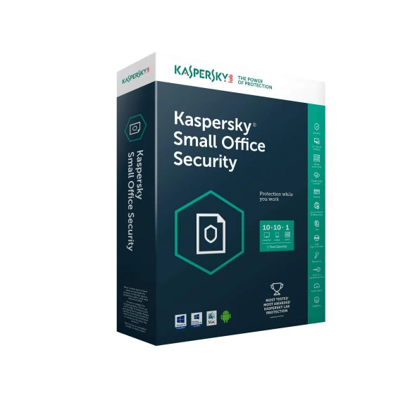 KASPERSKY Small Office Security 1yıl 1server + 10kullanıcı + 10 mobil cihaz ürün görseli 1