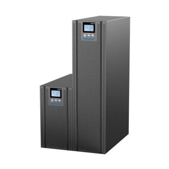 TESCOM 10KVA TEOS+ 110 ONLINE 1/1F LCD EKRAN TOWER UPS Ücretsiz Kurulum 16x 12V 9 Amper ürün görseli 1