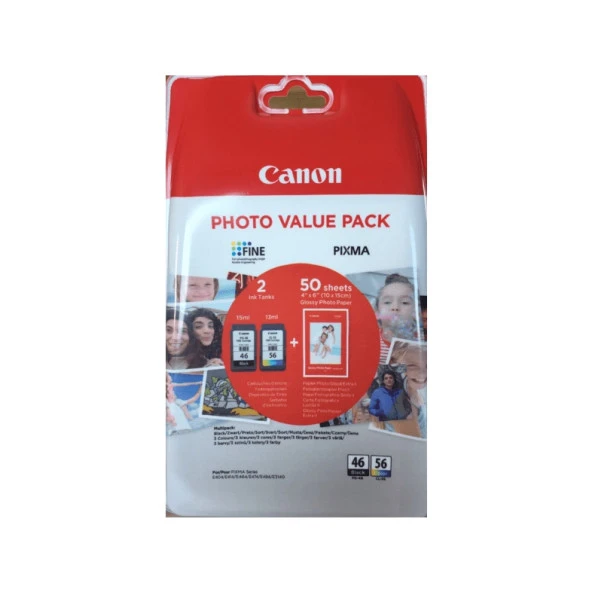 CANON PG-46/CL-56 Multipack Mürekkep Kartuş ürün görseli 1