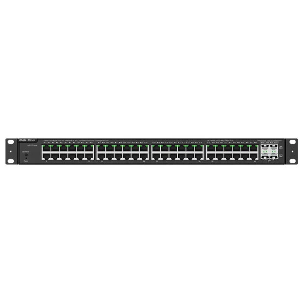 RUIJIE 48port 370w FULL PoE REYEE RG-NBS3100-48GT4SFP-P GIGABIT 4X SFP Yönetilebilir Switch ürün görseli 1