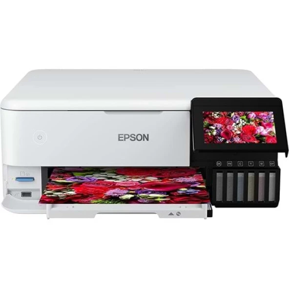 EPSON A4 Renkli EcoTank L8160 Çok Fonksiyonlu Tanklı Fotoğraf Yazıcısı USB 2.0,Ethernet,Kablosuz ürün görseli 1