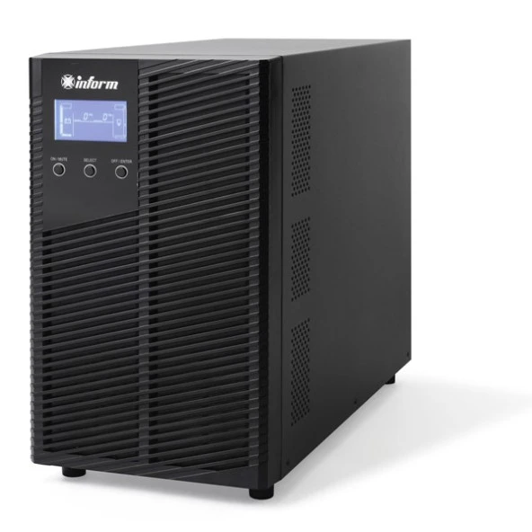 INFORM 3KVA SINUS EVO ONLINE 1/1F LCD EKRAN UPS 6x 12v 7amper ürün görseli 1