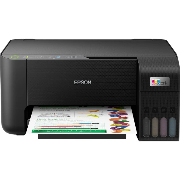 EPSON A4 Renkli L3250 Çok Fonksiyonlu Tanklı Yazıcı USB 2.0,Kablosuz ürün görseli 1