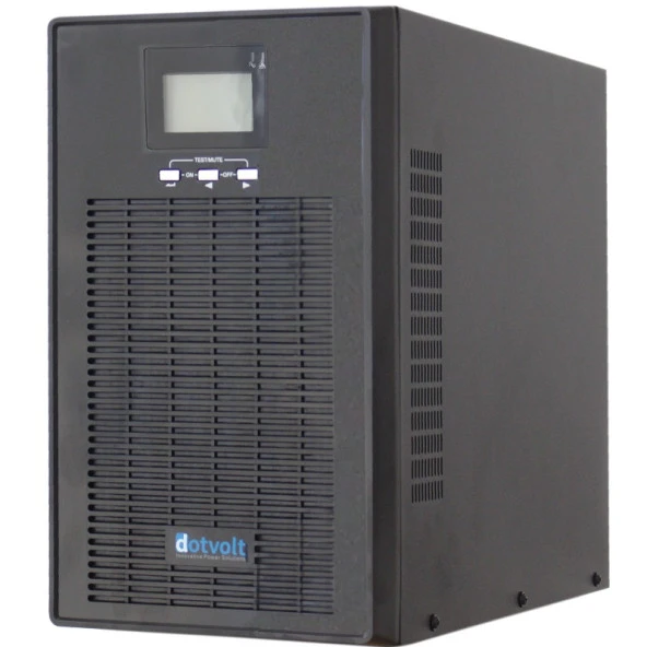 DOTVOLT 1KVA MN1KVA ONLINE 1/1F LCD EKRAN TOWER UPS ürün görseli 1