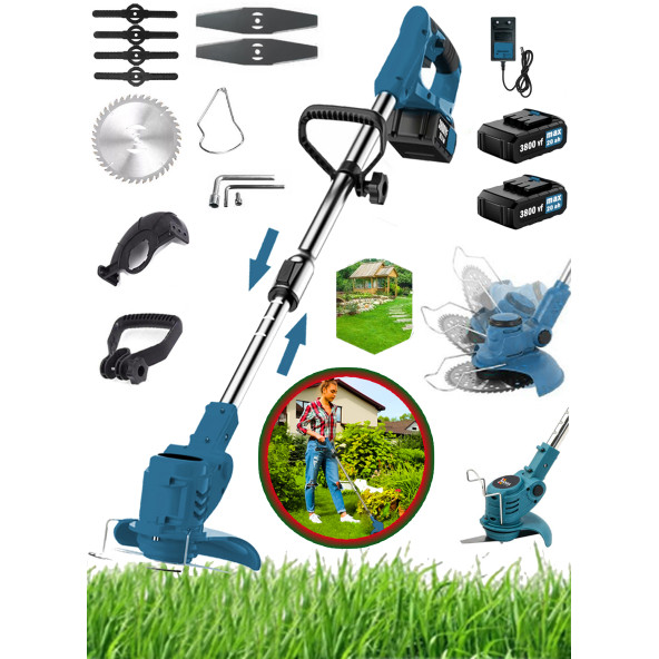 Wacker Germany Wanzell ASR 776 Series Çim Çalı Ot Biçme Tırpanı Teleskopik Uzatmalı ürün görseli 1
