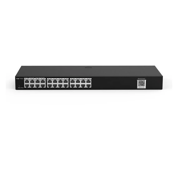RUIJIE 24port REYEE RG-ES224GC GIGABIT Yönetilebilir Switch RackMount ürün görseli 1