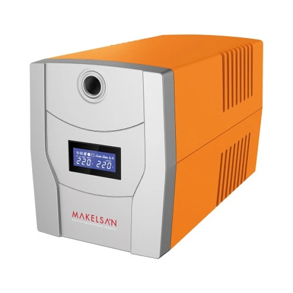 MAKELSAN 2200VA LION PLUS LINE INTERACTIVE LCD EKRAN UPS ürün görseli 1